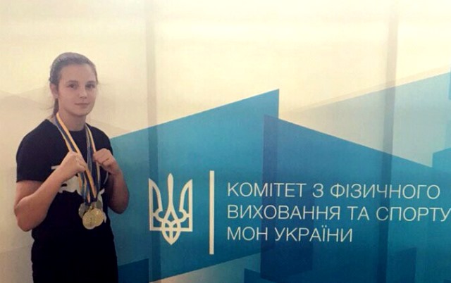 Каріна Вовк після успіху на чемпіонаті України серед студентів 